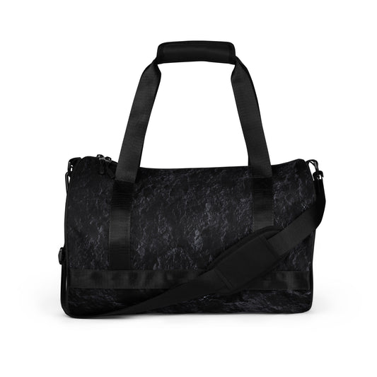 Black Texture Gym Bag