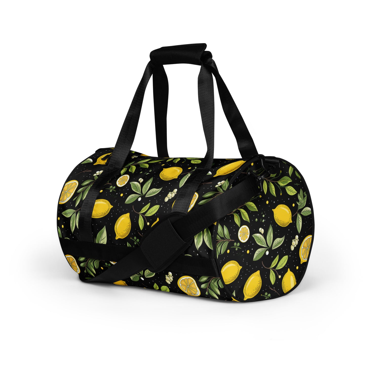 Falling Lemons Gym Bag