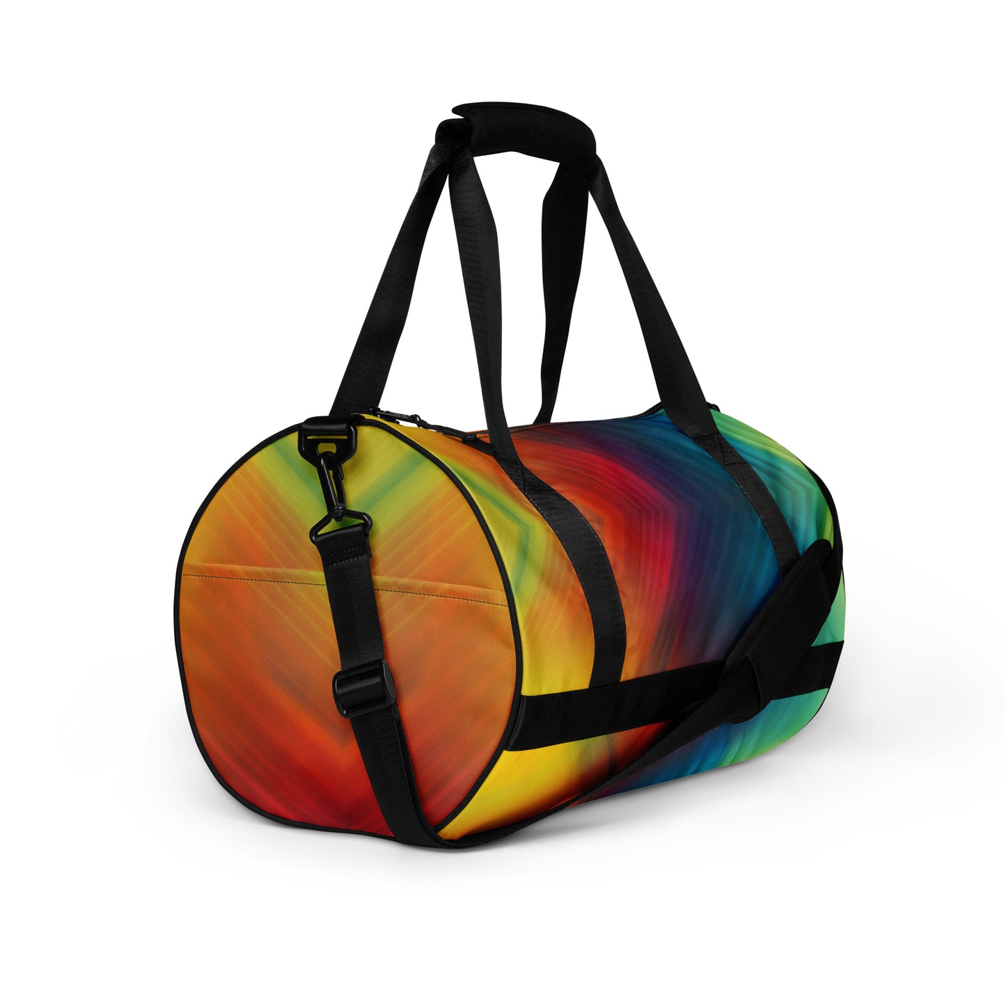 Chevron Rainbow Gym Bag