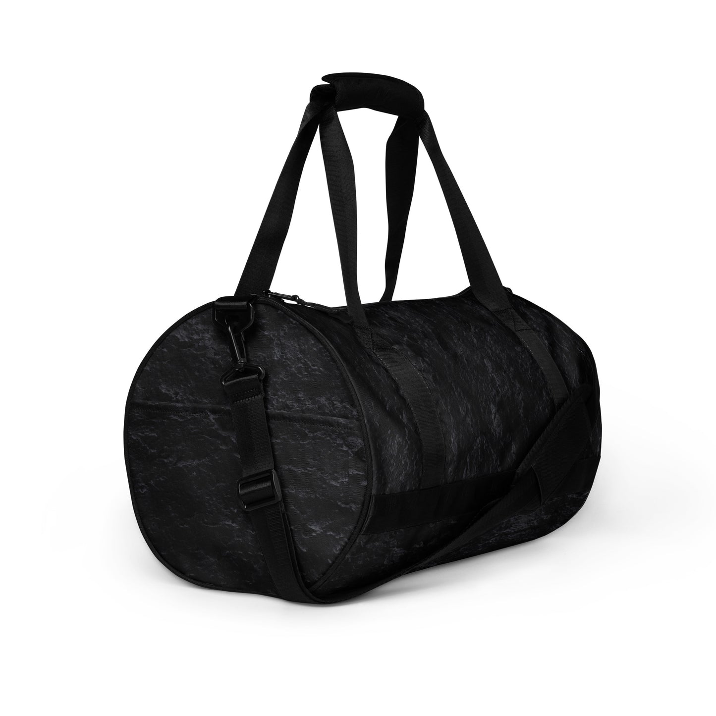 Black Texture Gym Bag