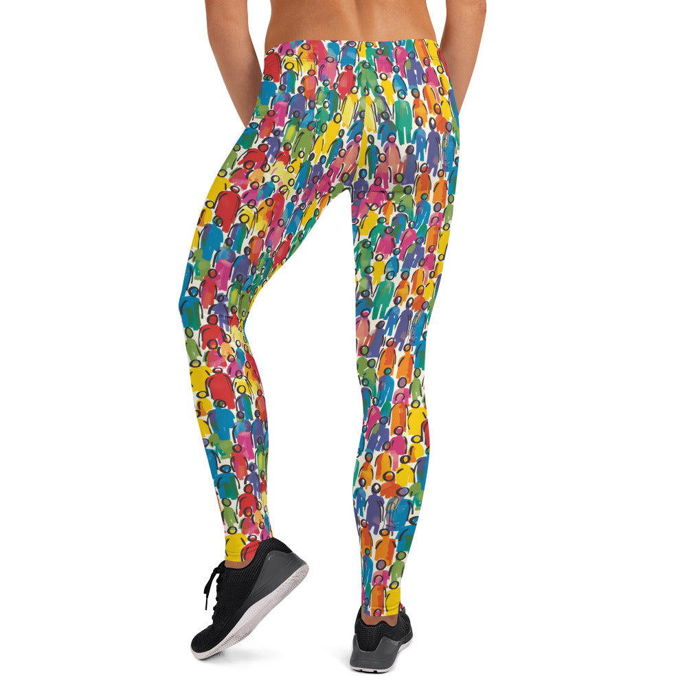 Pride Crowd Leggings