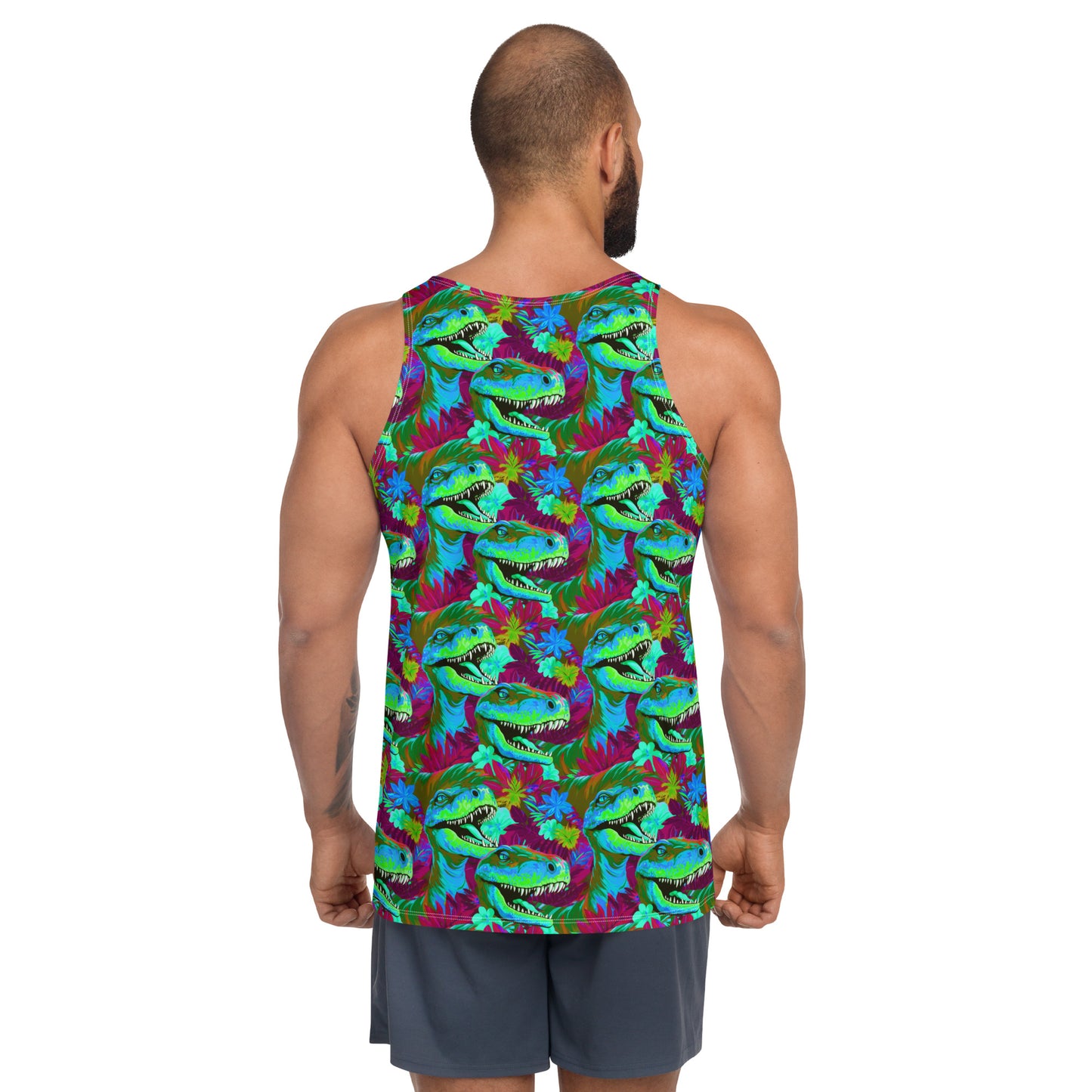 Dino Pride Unisex Tank Top