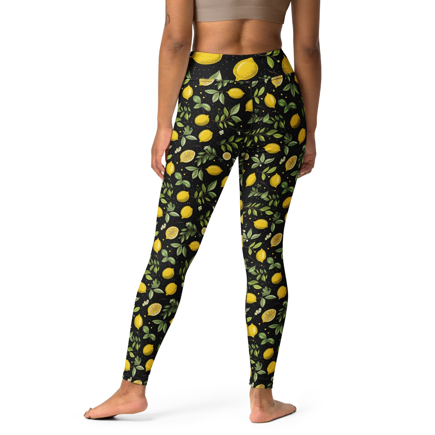 Falling Lemons Leggings