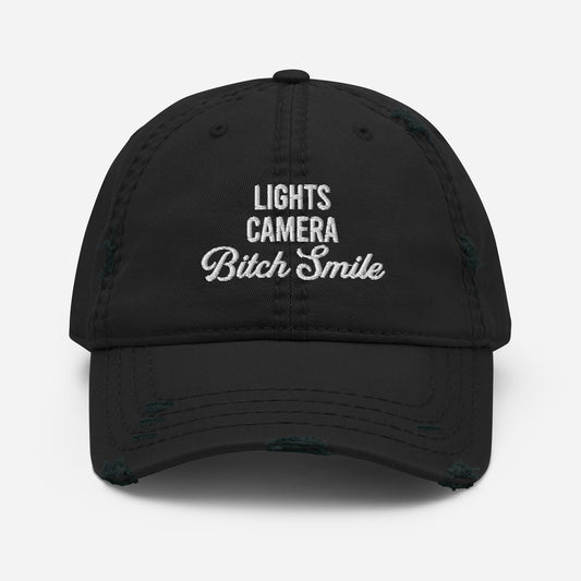 Lights, Camera, Bitch Smile Hat