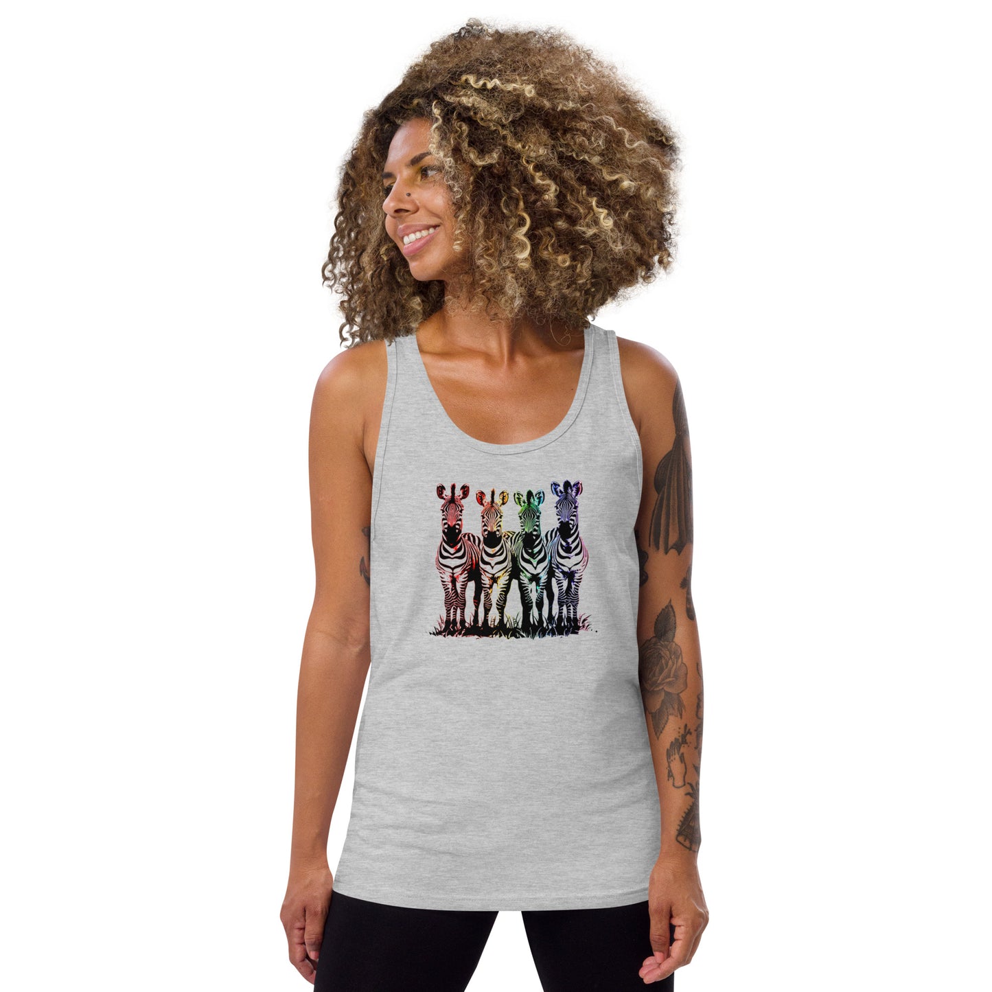 Striped and Proud Pride Tank Top