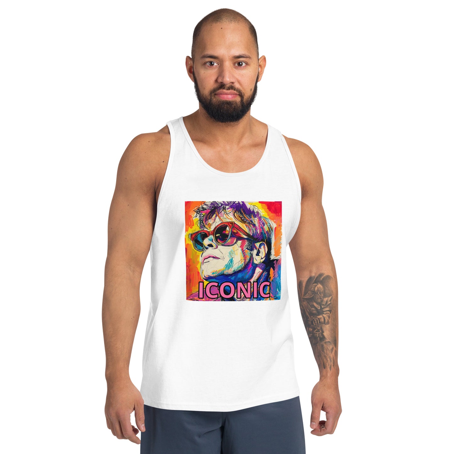 Elton Iconic Pride Tank Top