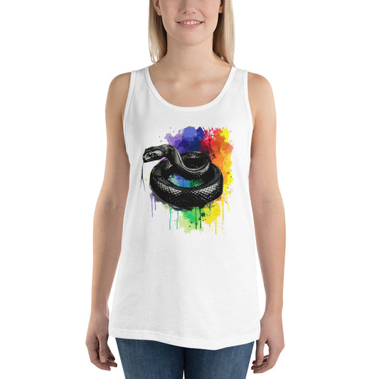 Rainbow Snake Tank Top