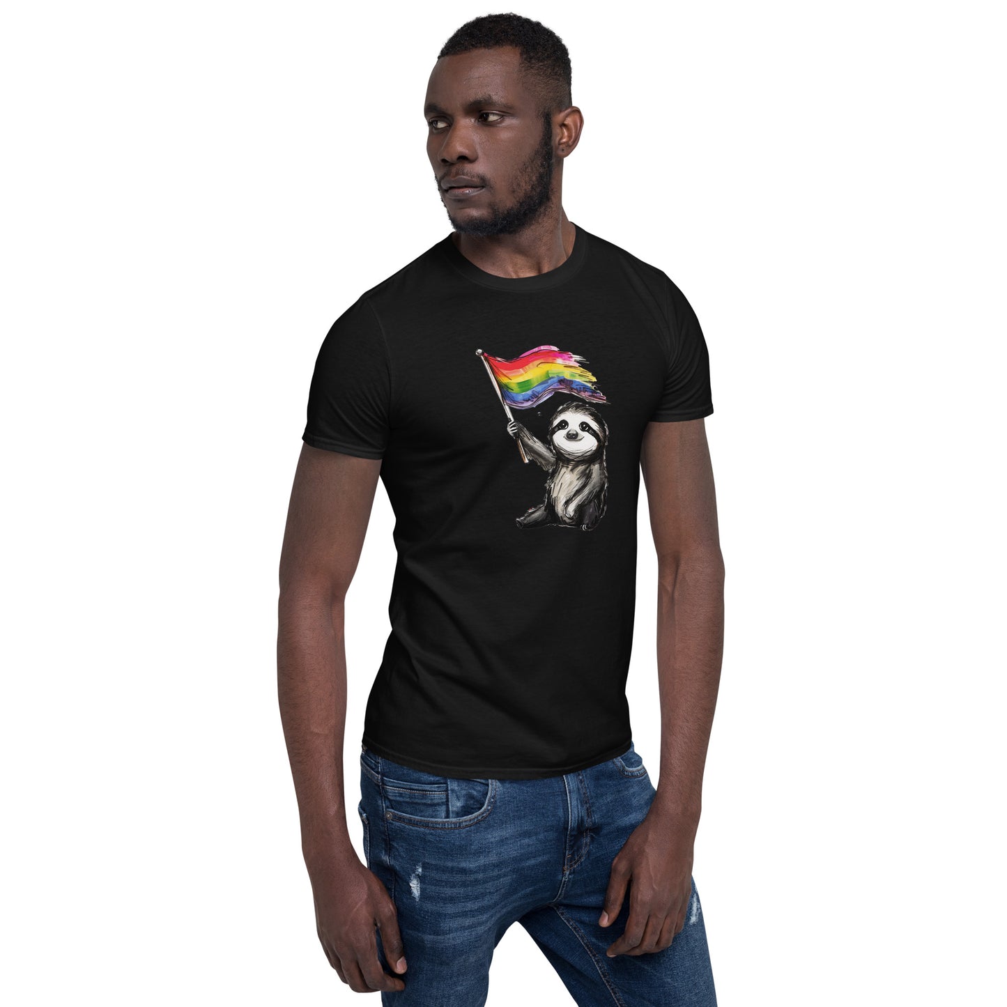 Sloth Pride Flag T-Shirt