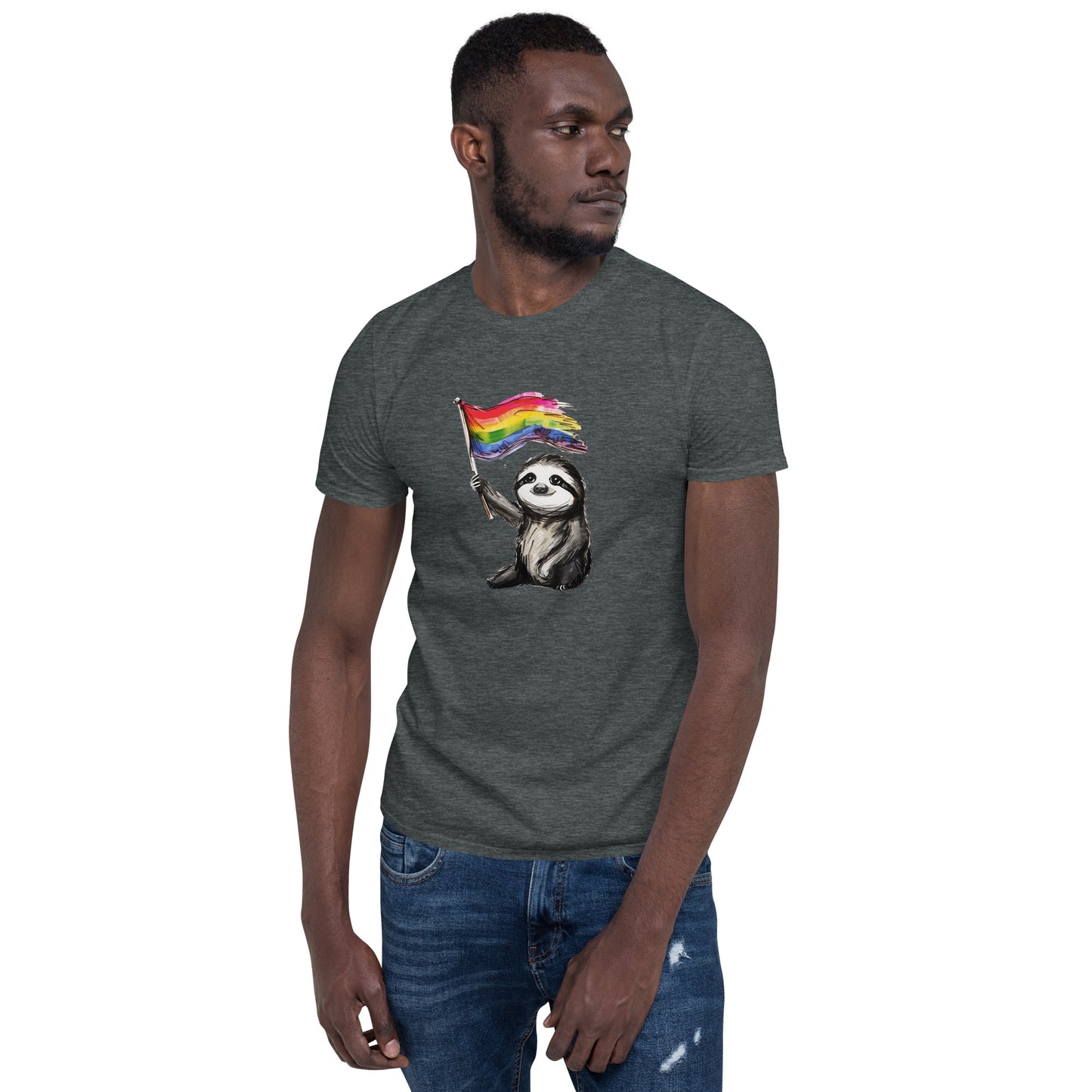 Sloth Pride Flag T-Shirt