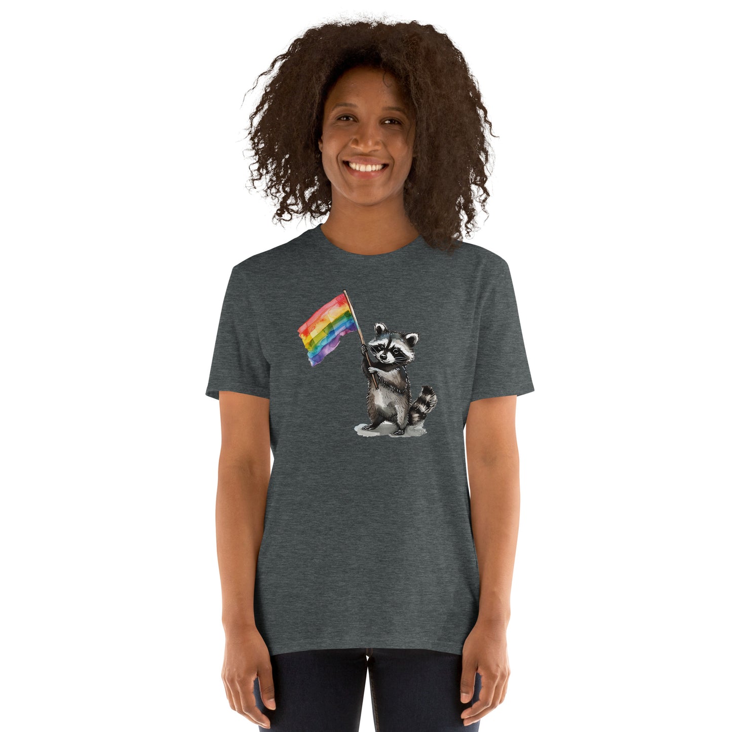 Racoon Pride Flag T-Shirt