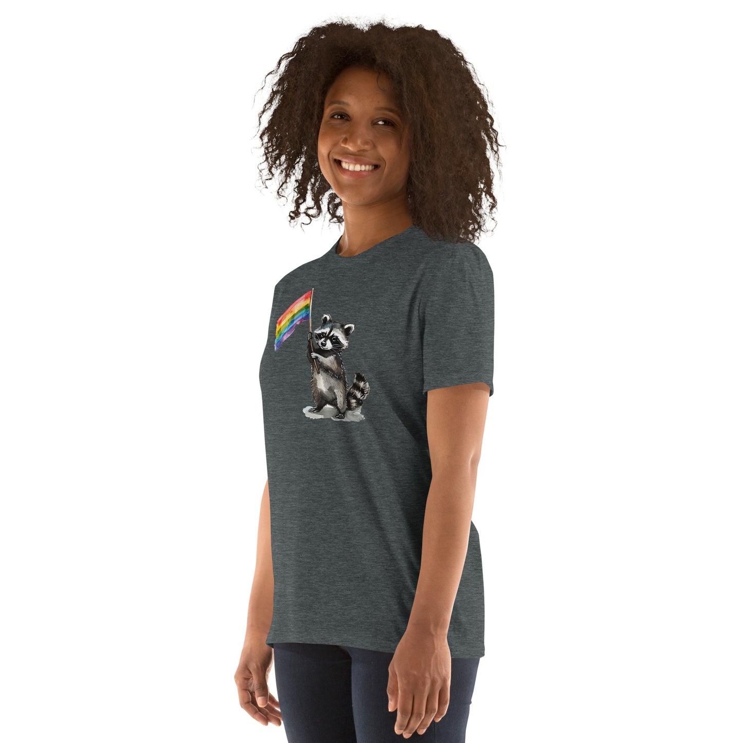 Racoon Pride Flag T-Shirt