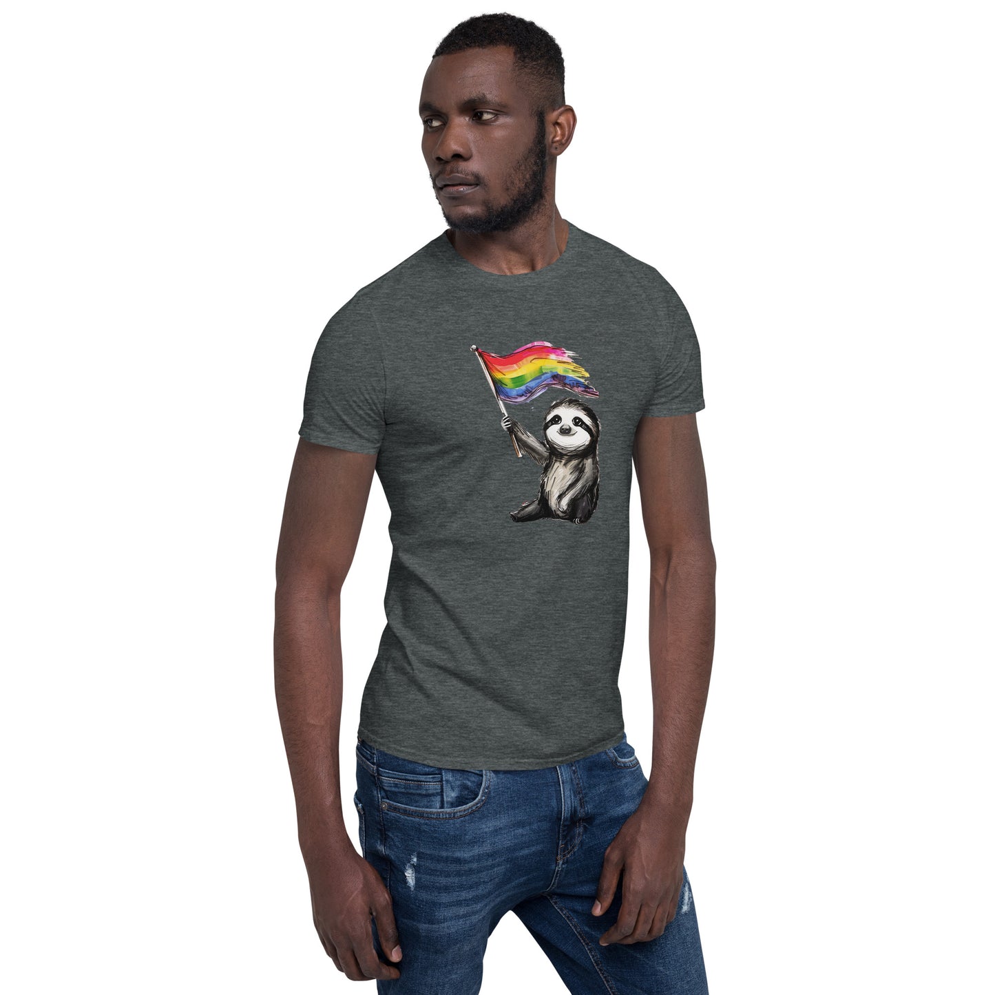 Sloth Pride Flag T-Shirt