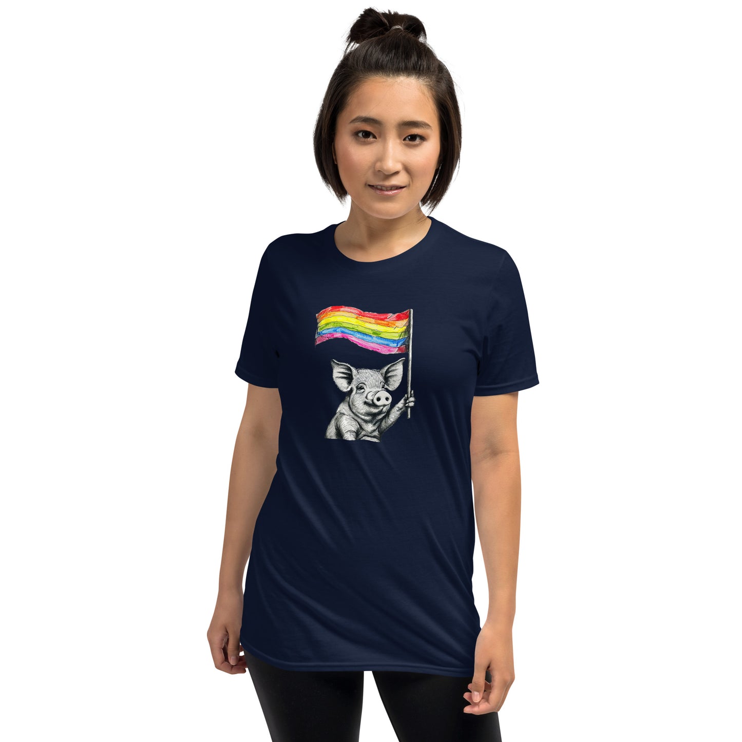 Pig Pride Flag T-Shirt