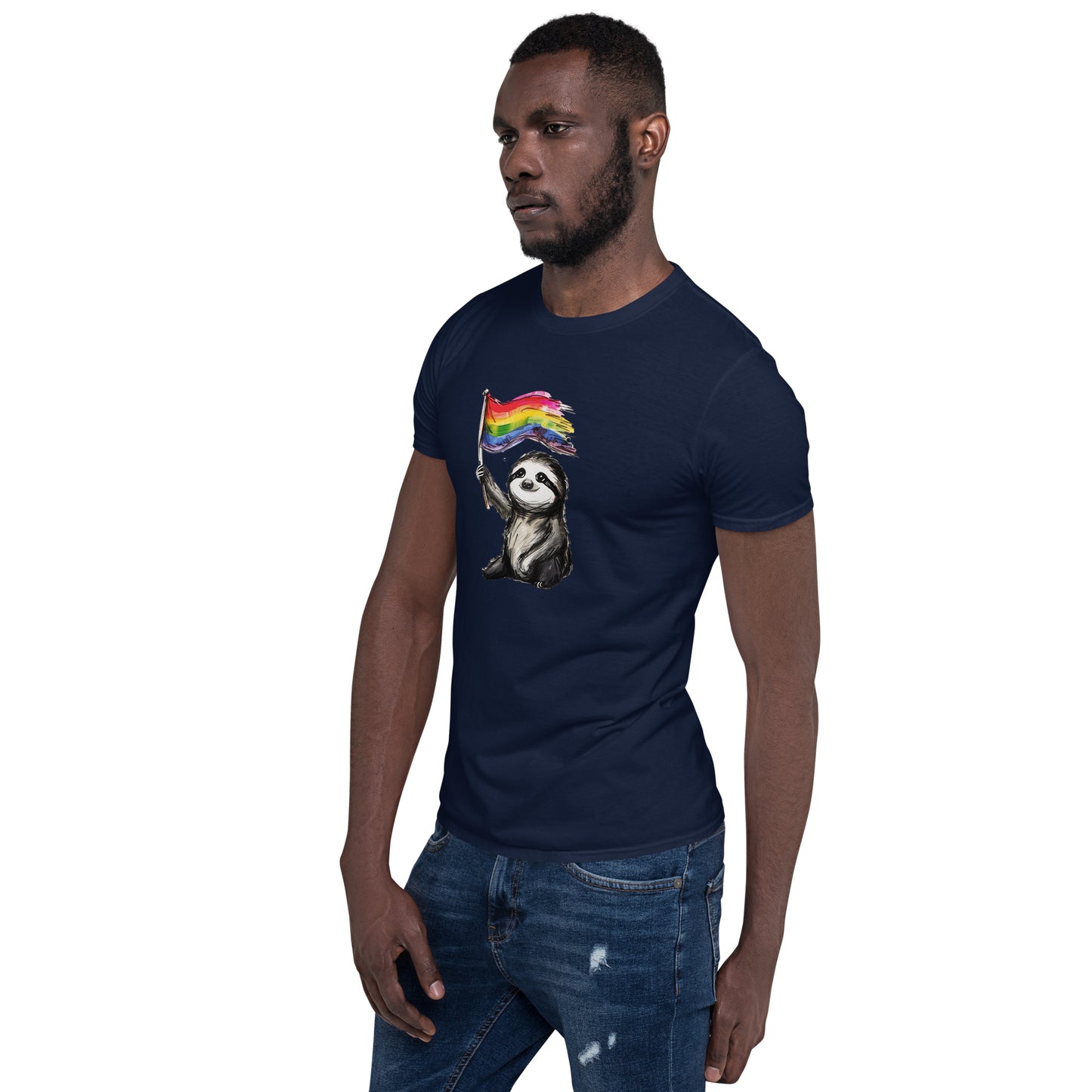 Sloth Pride Flag T-Shirt