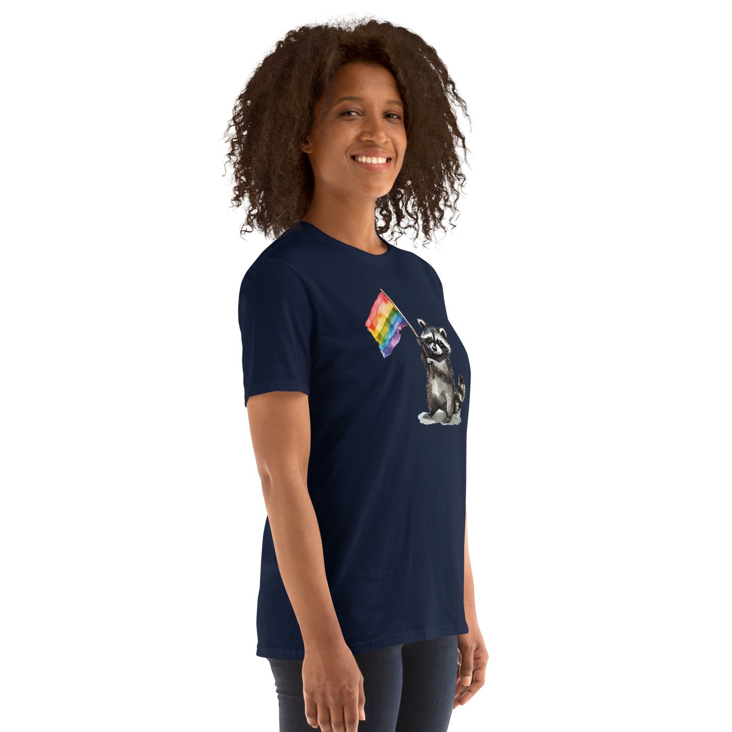 Racoon Pride Flag T-Shirt