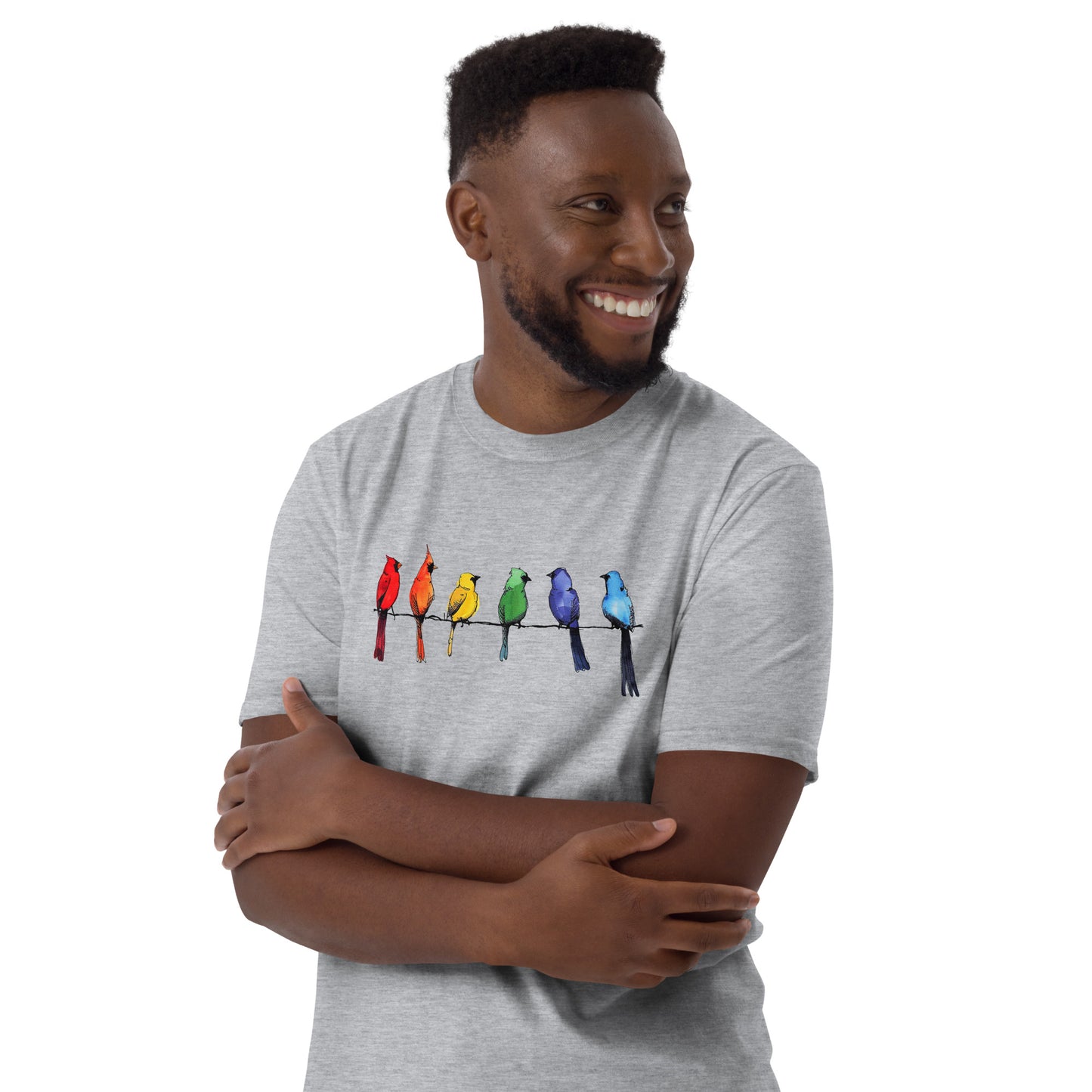 Bird Talk Rainbow T-Shirt