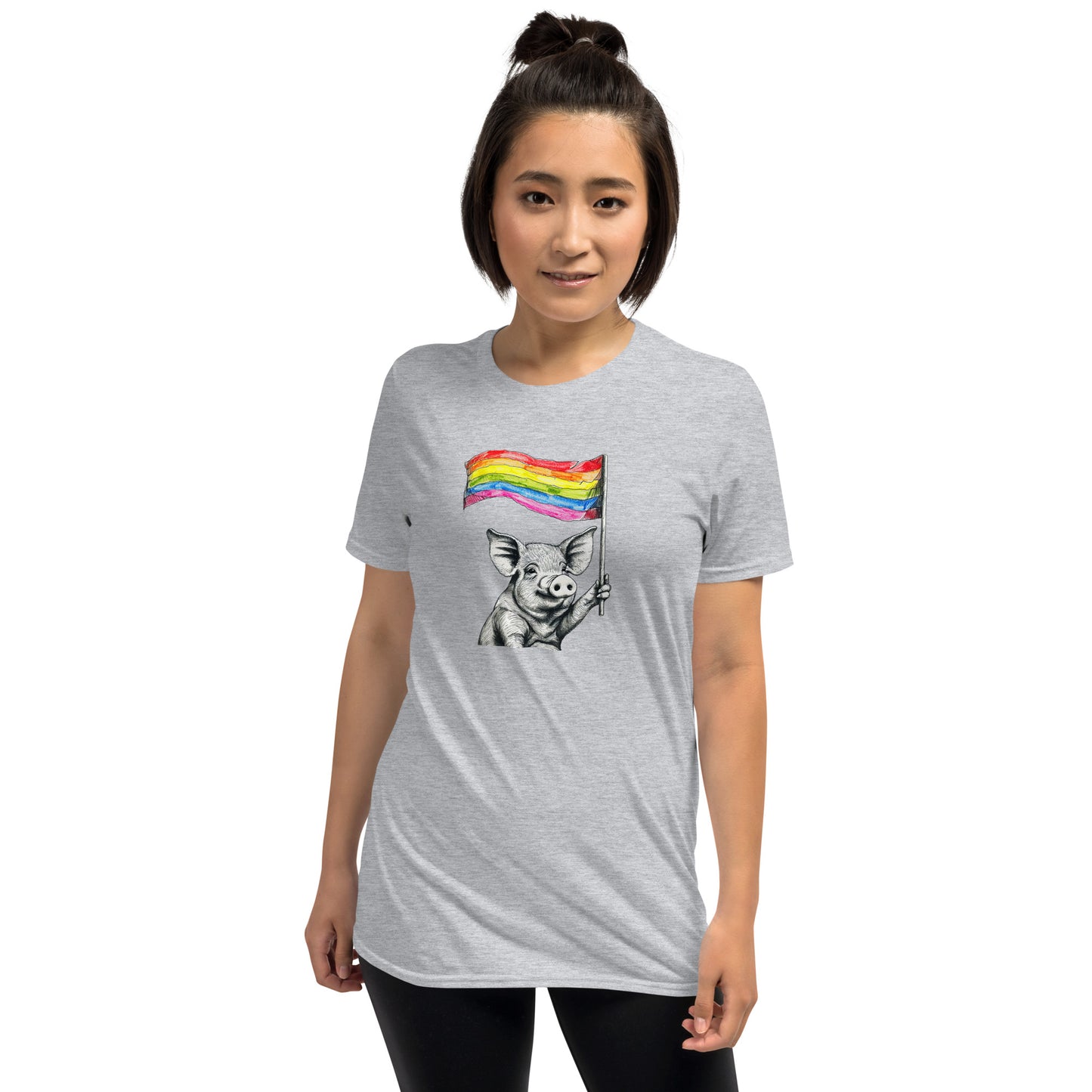 Pig Pride Flag T-Shirt