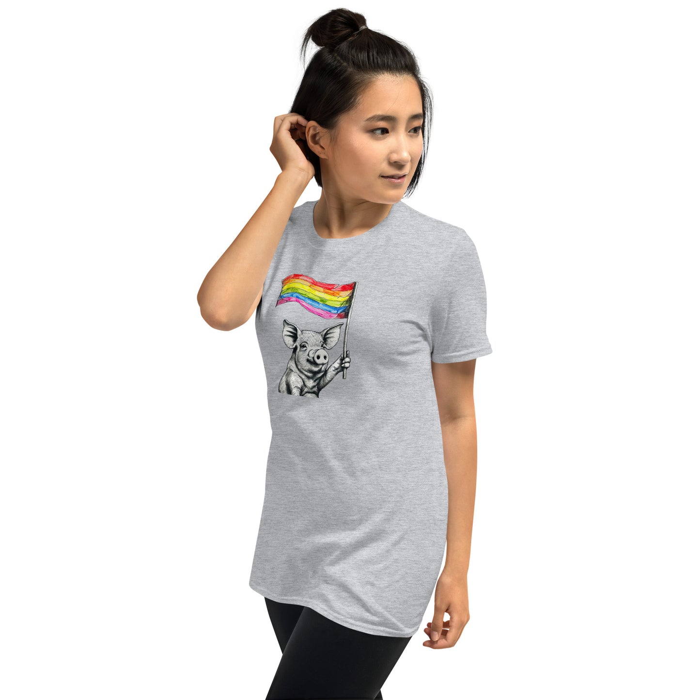 Pig Pride Flag T-Shirt