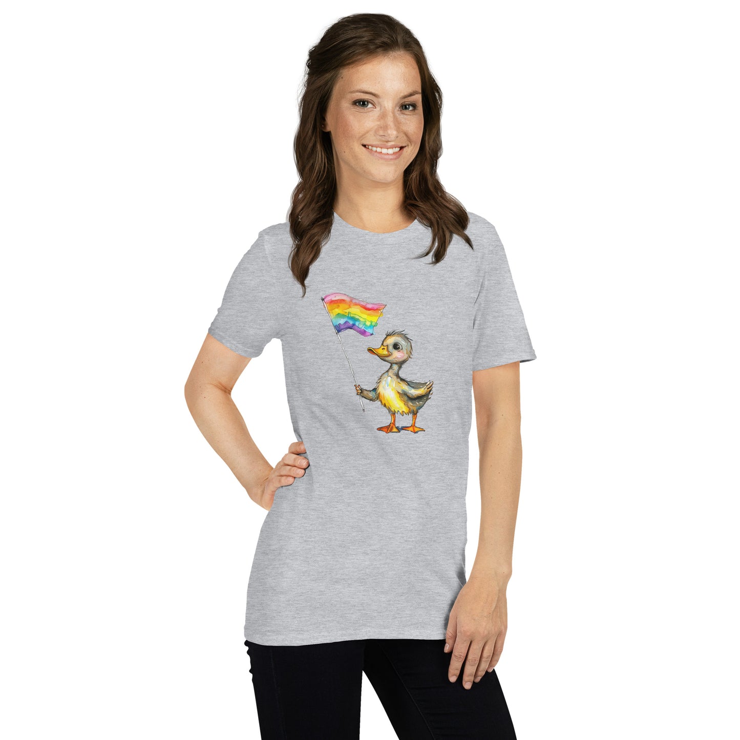 Duckling Pride Flag T-Shirt