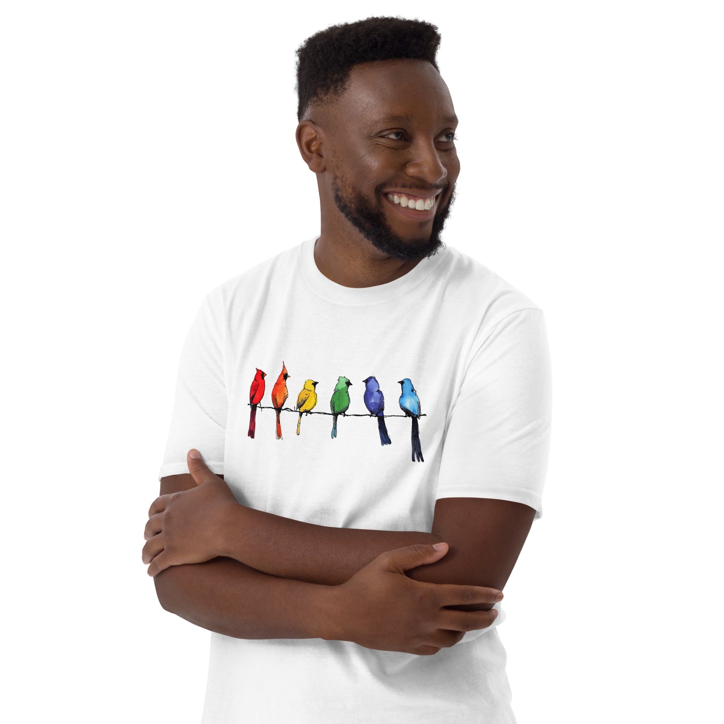 Bird Talk Rainbow T-Shirt