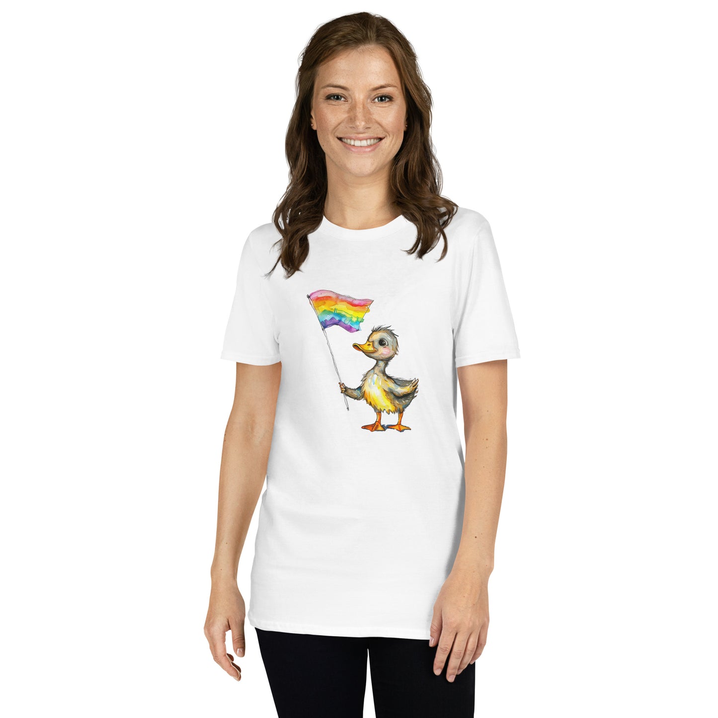 Duckling Pride Flag T-Shirt