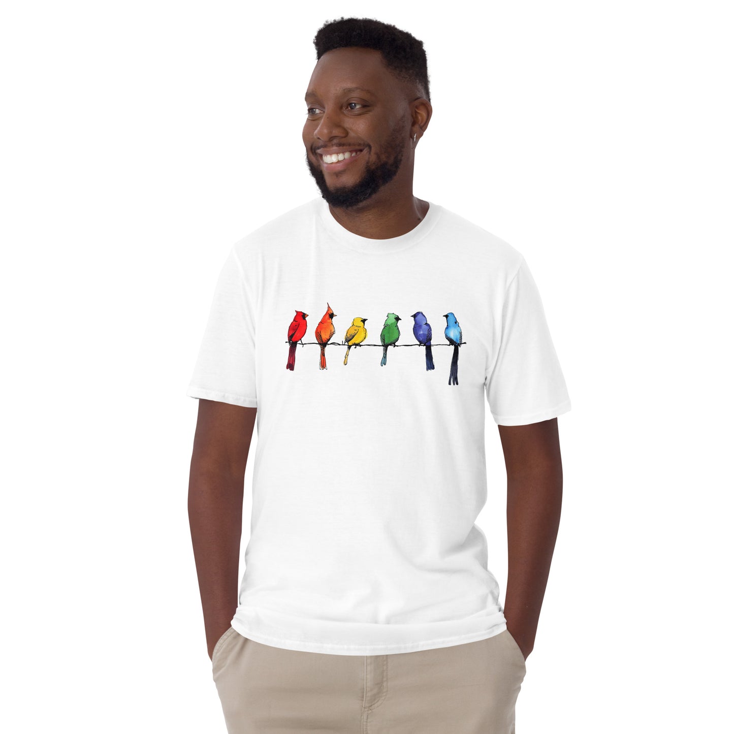Bird Talk Rainbow T-Shirt