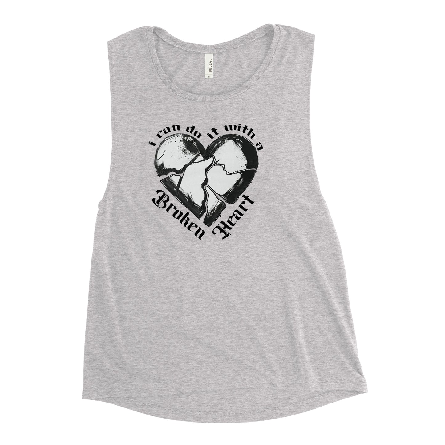 With a Broken Heart Ladies’ Tank